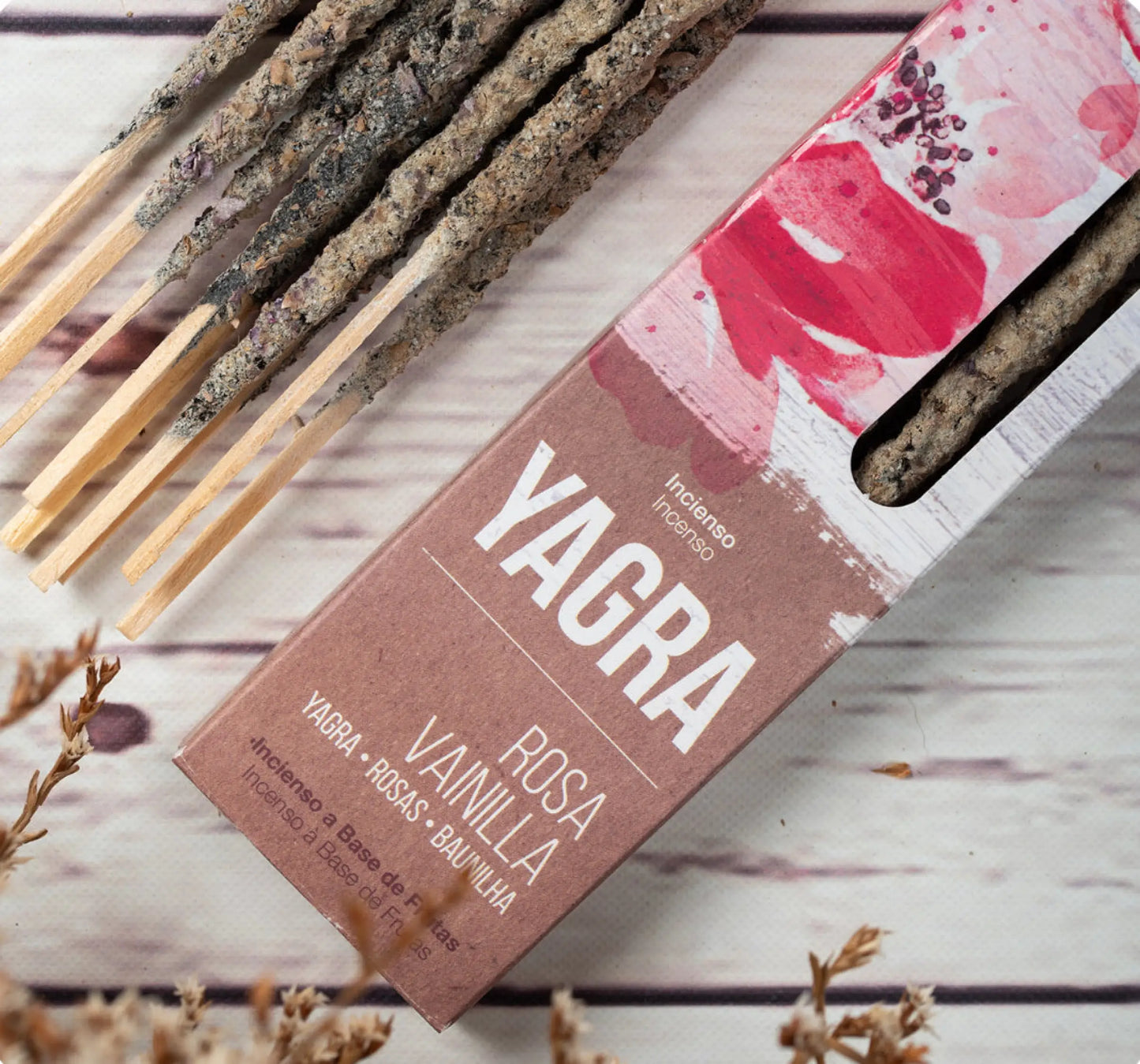 Flower Yagra Incense Collection - Rose Vanilla - Incense