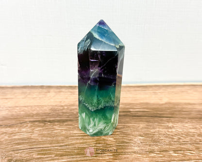 Fluorite Tower Point: Vibrant Clarity and Energy Amplification-Morganite Gems