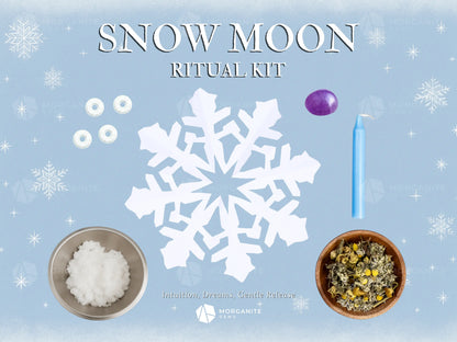 Full Moon Ritual Kits - Snow Full Moon