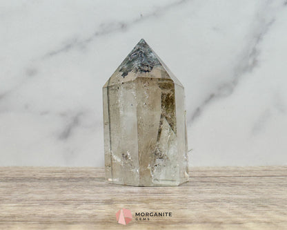 Garden Quartz Tower – Lodolite Crystal for Manifestation & Spiritual Growth No. 7 - Metaphysical Crystals