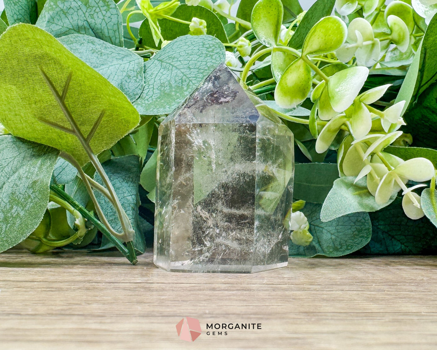 Garden Quartz Tower – Lodolite Crystal for Manifestation & Spiritual Growth No. 7 - Metaphysical Crystals