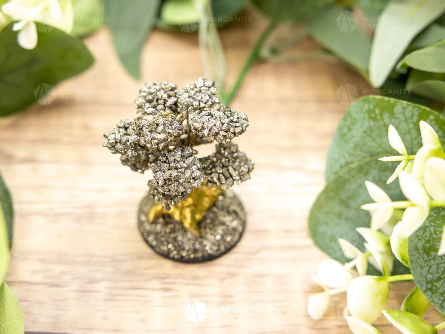 Gemstone Tree Mini Pyrite Home & Living