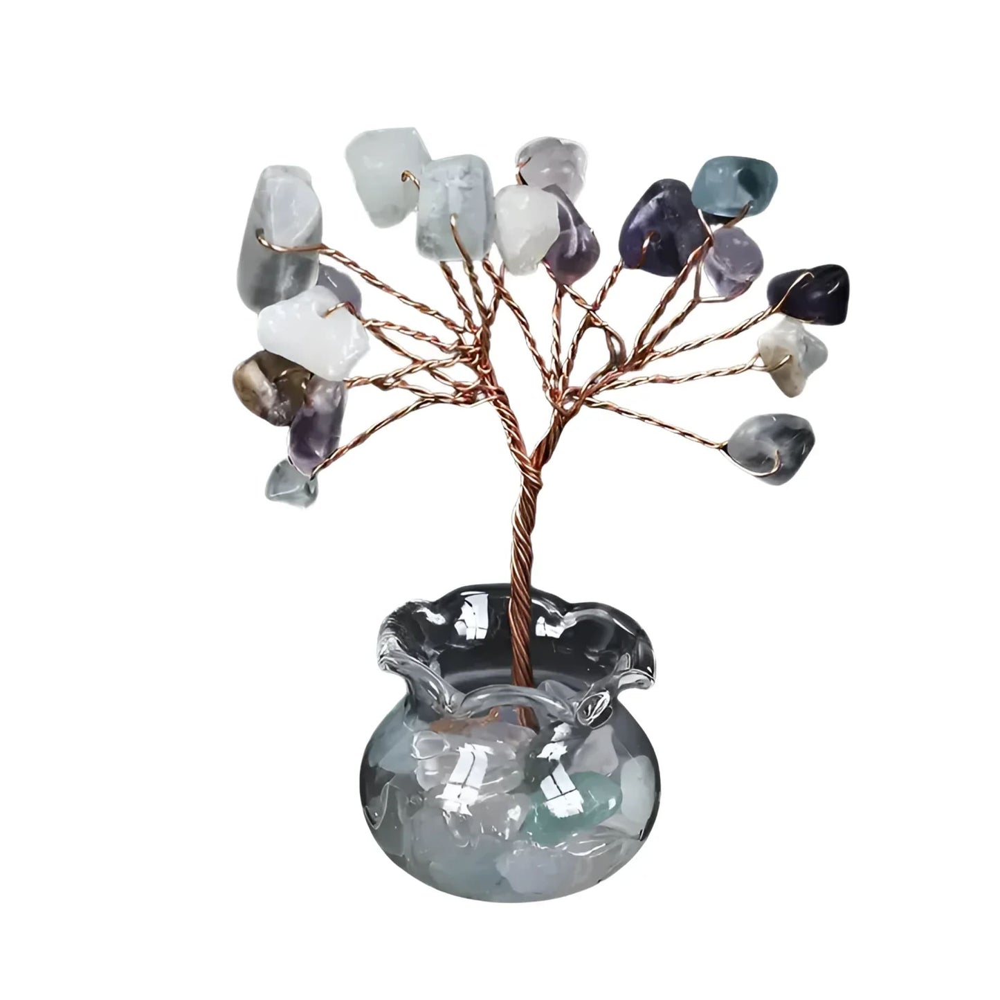 Gemstone Tree - Mini-Morganite Gems