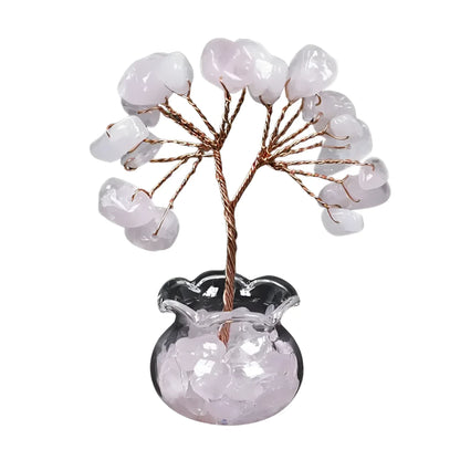 Gemstone Tree - Mini-Morganite Gems