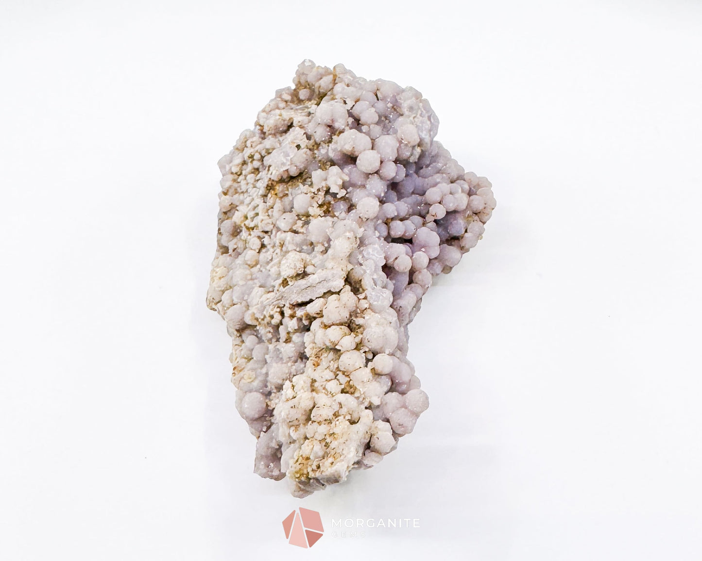 Grape Agate Cluster Specimen 126g – Natural Purple Botryoidal Chalcedony for Spiritual Healing & Display - Metaphysical