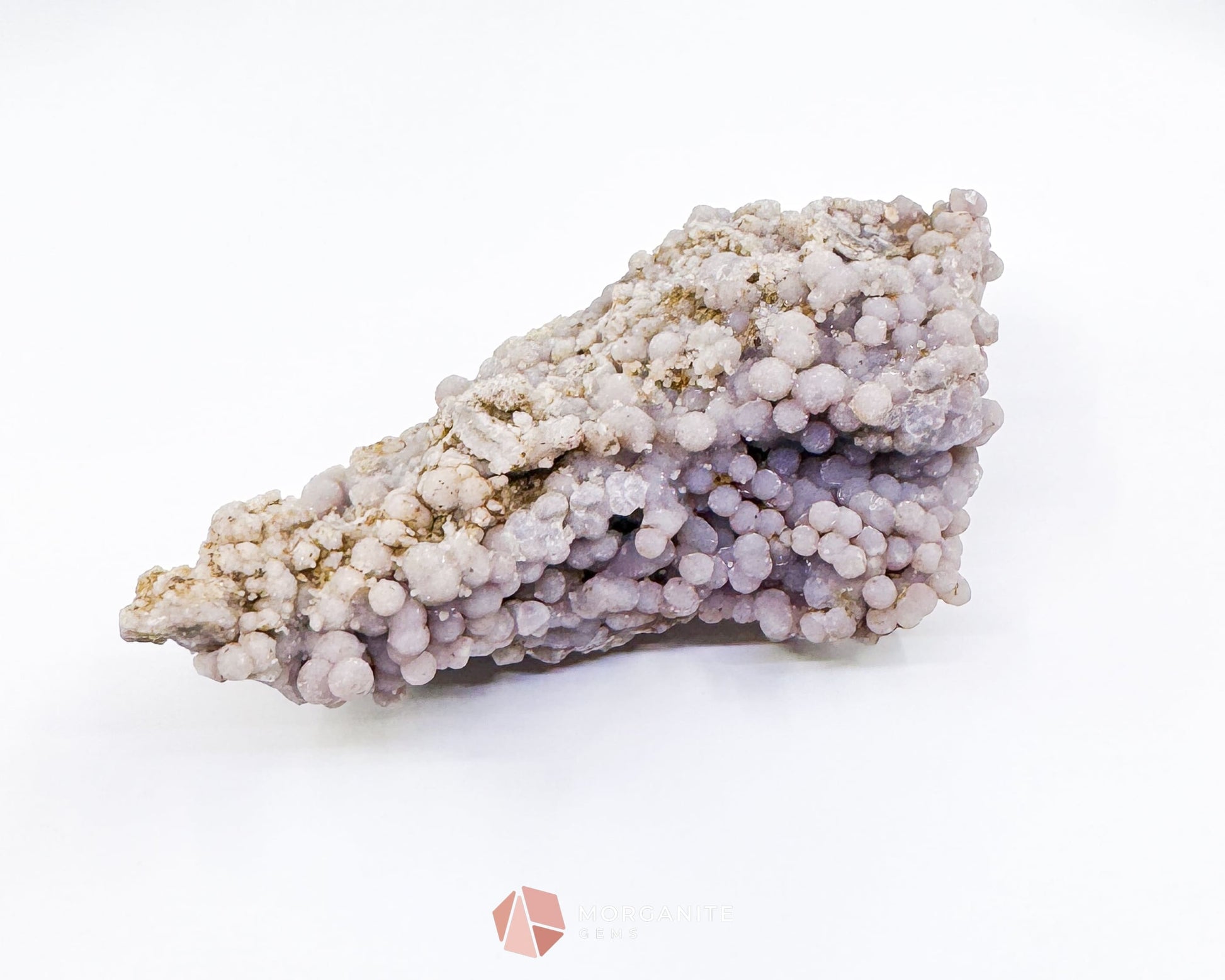 Grape Agate Cluster Specimen 126g – Natural Purple Botryoidal Chalcedony for Spiritual Healing & Display - Metaphysical