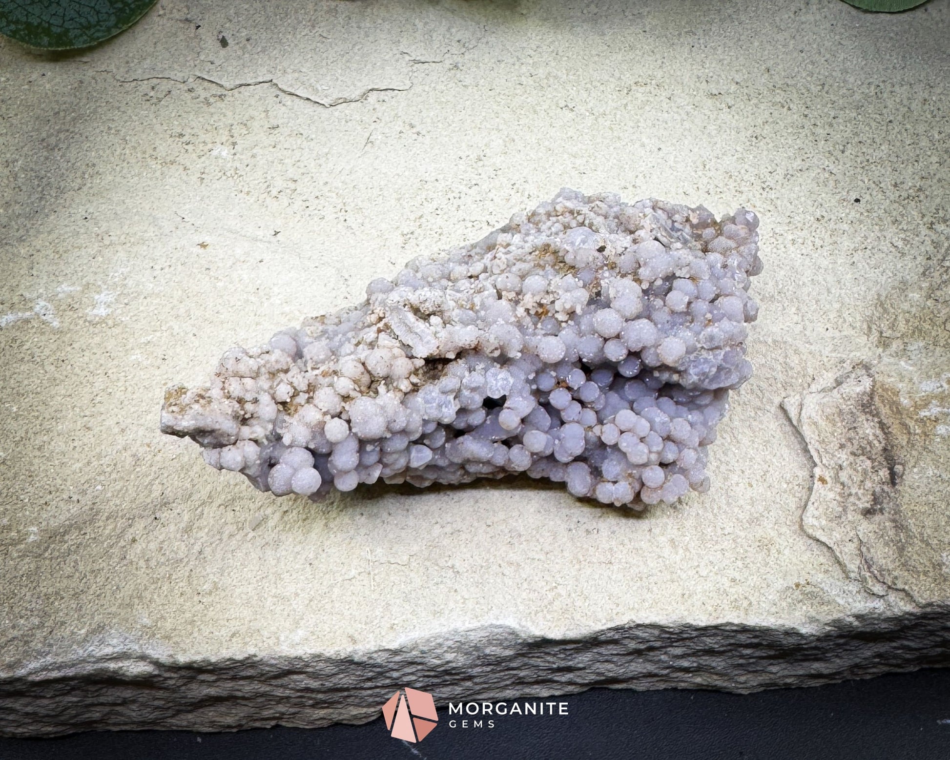 Grape Agate Cluster Specimen 126g – Natural Purple Botryoidal Chalcedony for Spiritual Healing & Display - Metaphysical