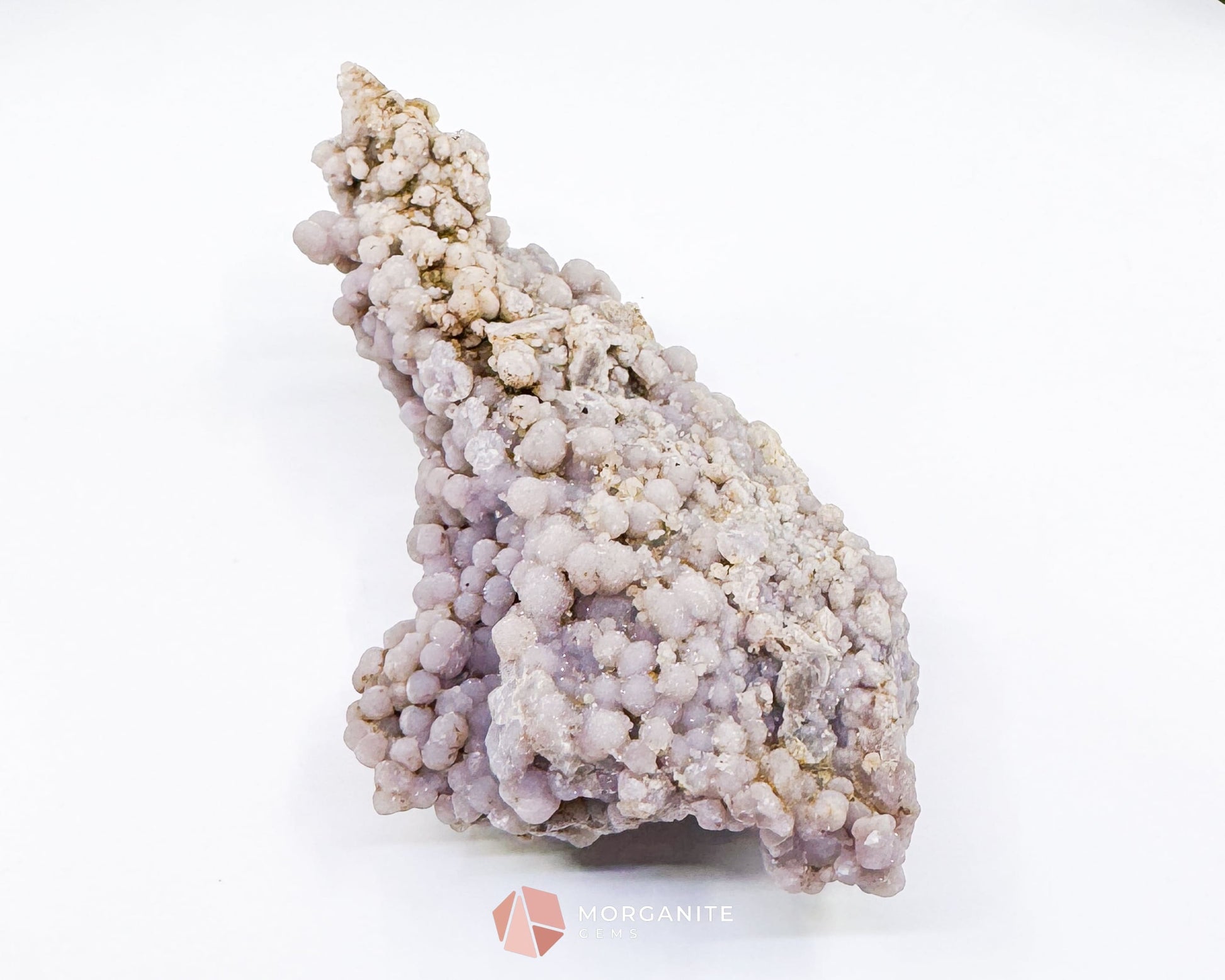 Grape Agate Cluster Specimen 126g – Natural Purple Botryoidal Chalcedony for Spiritual Healing & Display - Metaphysical