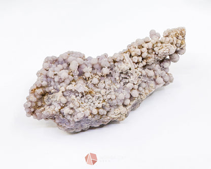 Grape Agate Cluster Specimen 126g – Natural Purple Botryoidal Chalcedony for Spiritual Healing & Display - Metaphysical
