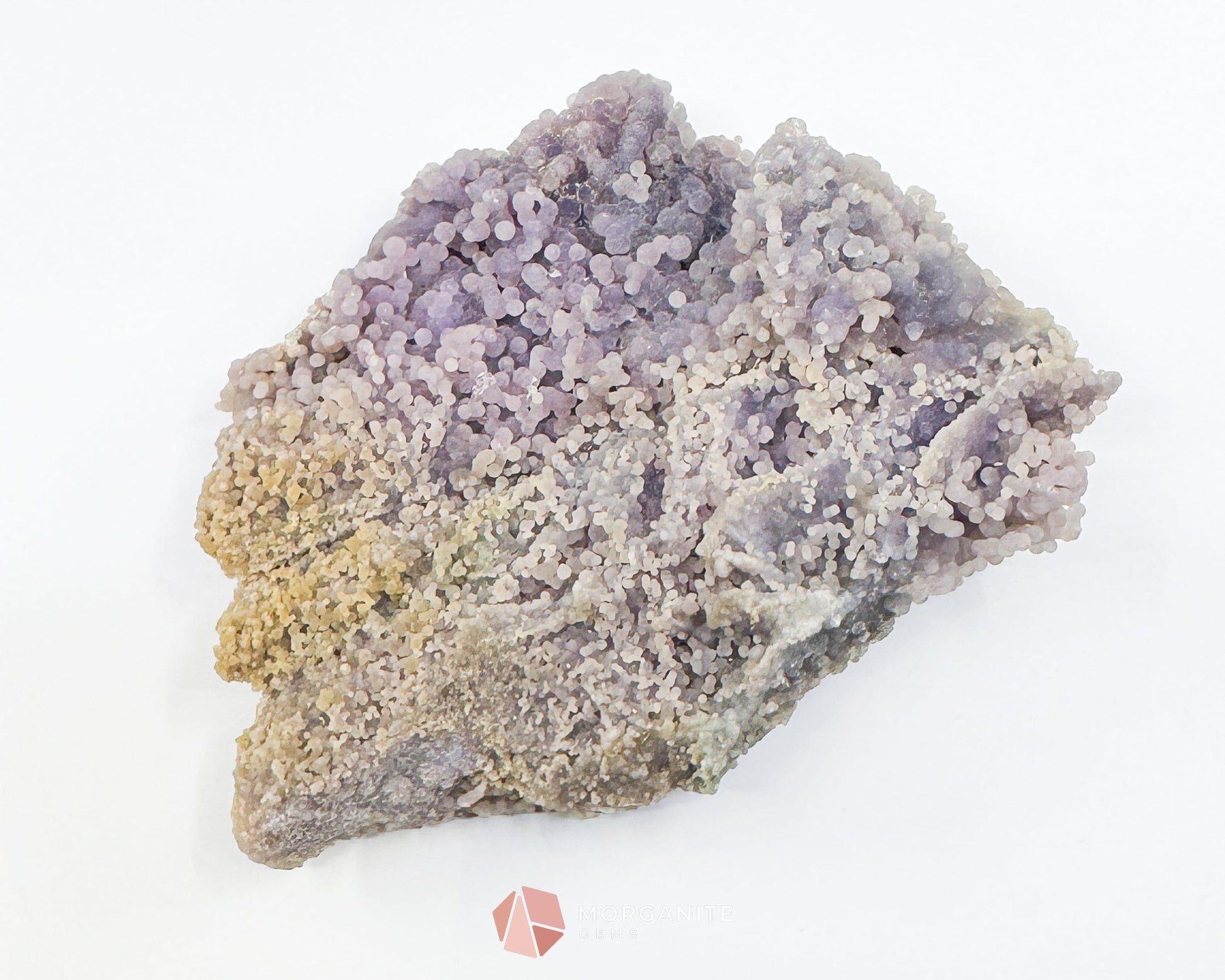 Grape Agate Cluster Specimen 190g – Purple Botryoidal Chalcedony for Meditation & Healing - Metaphysical Crystals