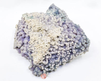 Grape Agate Cluster Specimen 374g – Large Purple Botryoidal Chalcedony for Meditation & Energy Work - Metaphysical