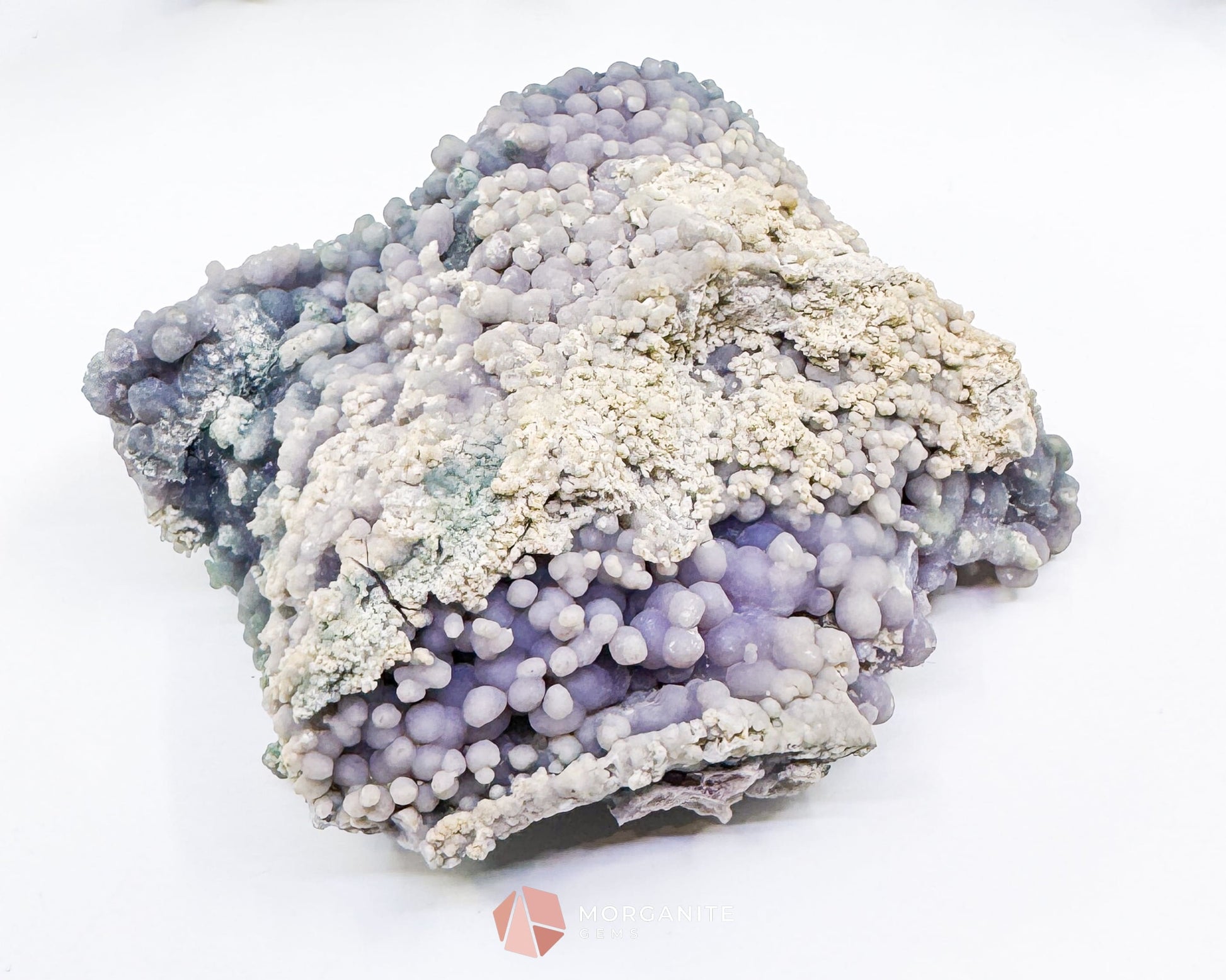 Grape Agate Cluster Specimen 374g – Large Purple Botryoidal Chalcedony for Meditation & Energy Work - Metaphysical