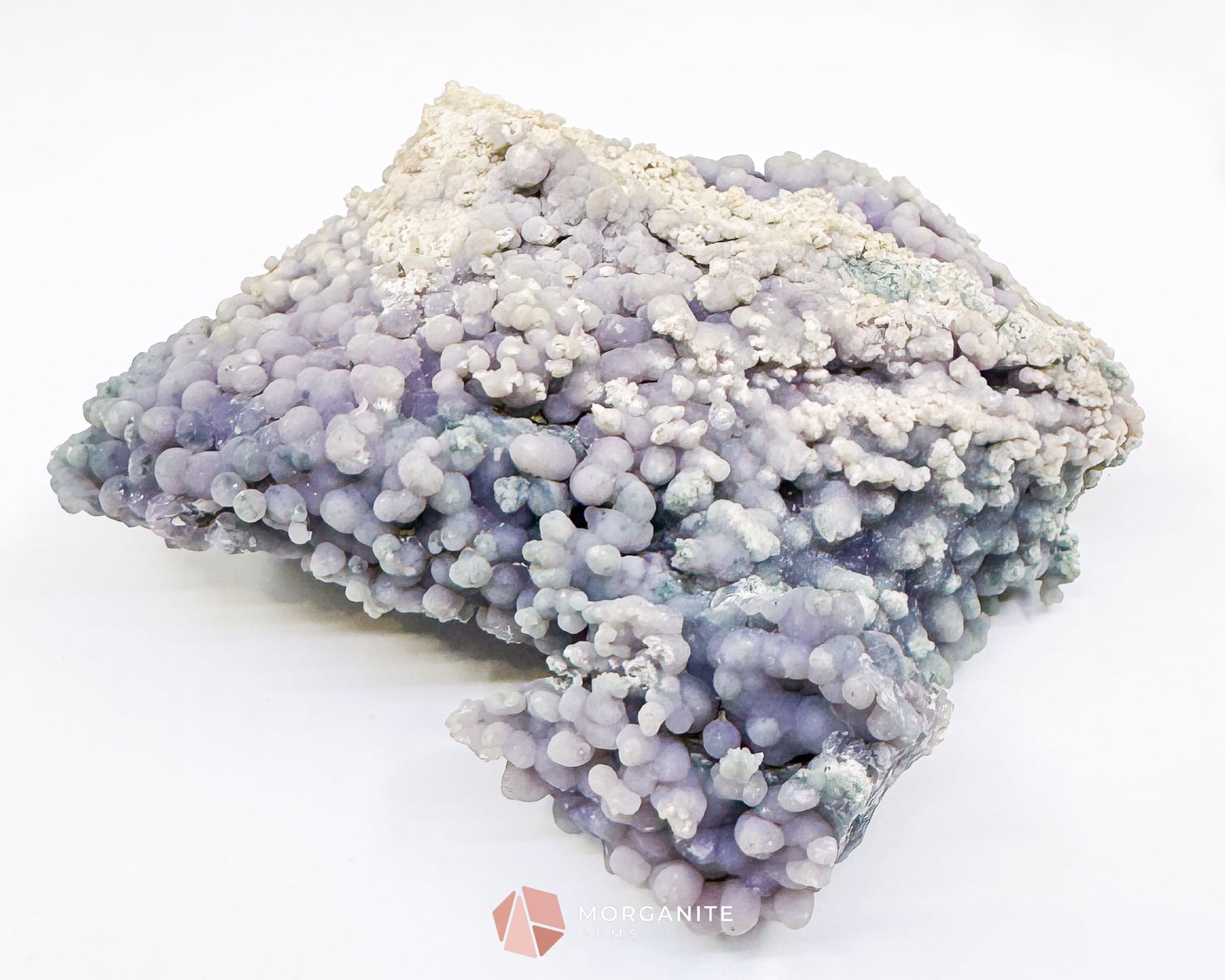 Grape Agate Cluster Specimen 374g – Large Purple Botryoidal Chalcedony for Meditation & Energy Work - Metaphysical