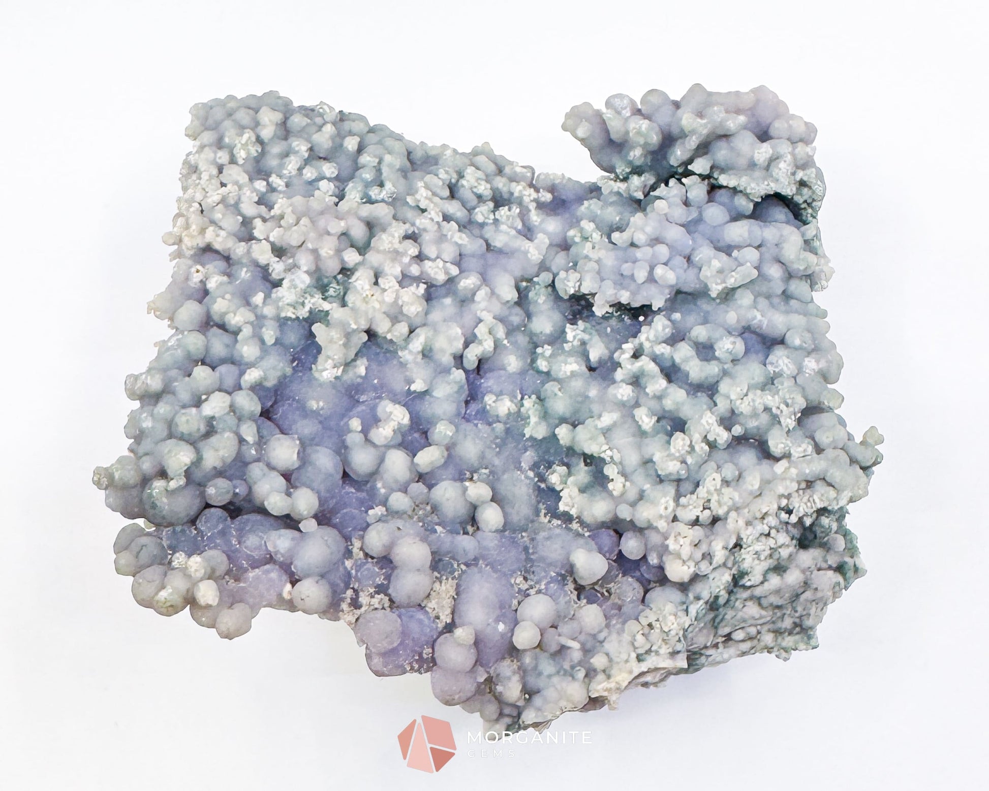 Grape Agate Cluster Specimen 374g – Large Purple Botryoidal Chalcedony for Meditation & Energy Work - Metaphysical