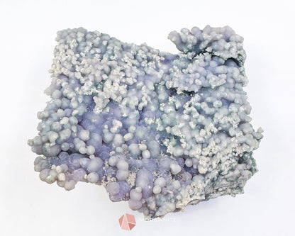 Grape Agate Cluster Specimen 374g – Large Purple Botryoidal Chalcedony for Meditation & Energy Work - Metaphysical