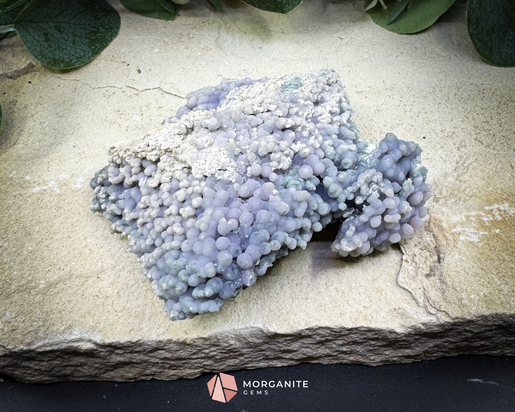 Grape Agate Cluster Specimen 374g – Large Purple Botryoidal Chalcedony for Meditation & Energy Work - Metaphysical