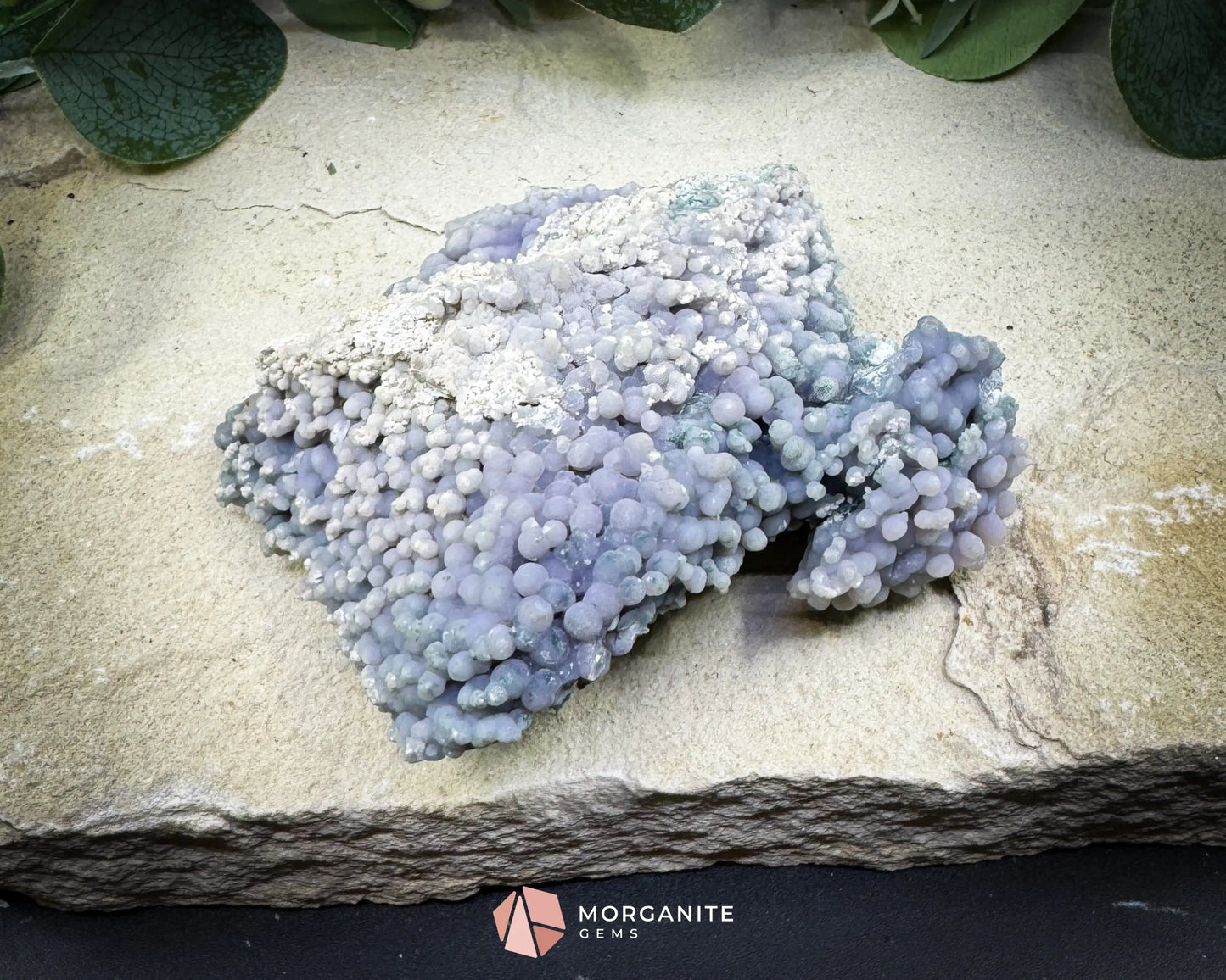 Grape Agate Cluster Specimen 374g – Large Purple Botryoidal Chalcedony for Meditation & Energy Work - Metaphysical
