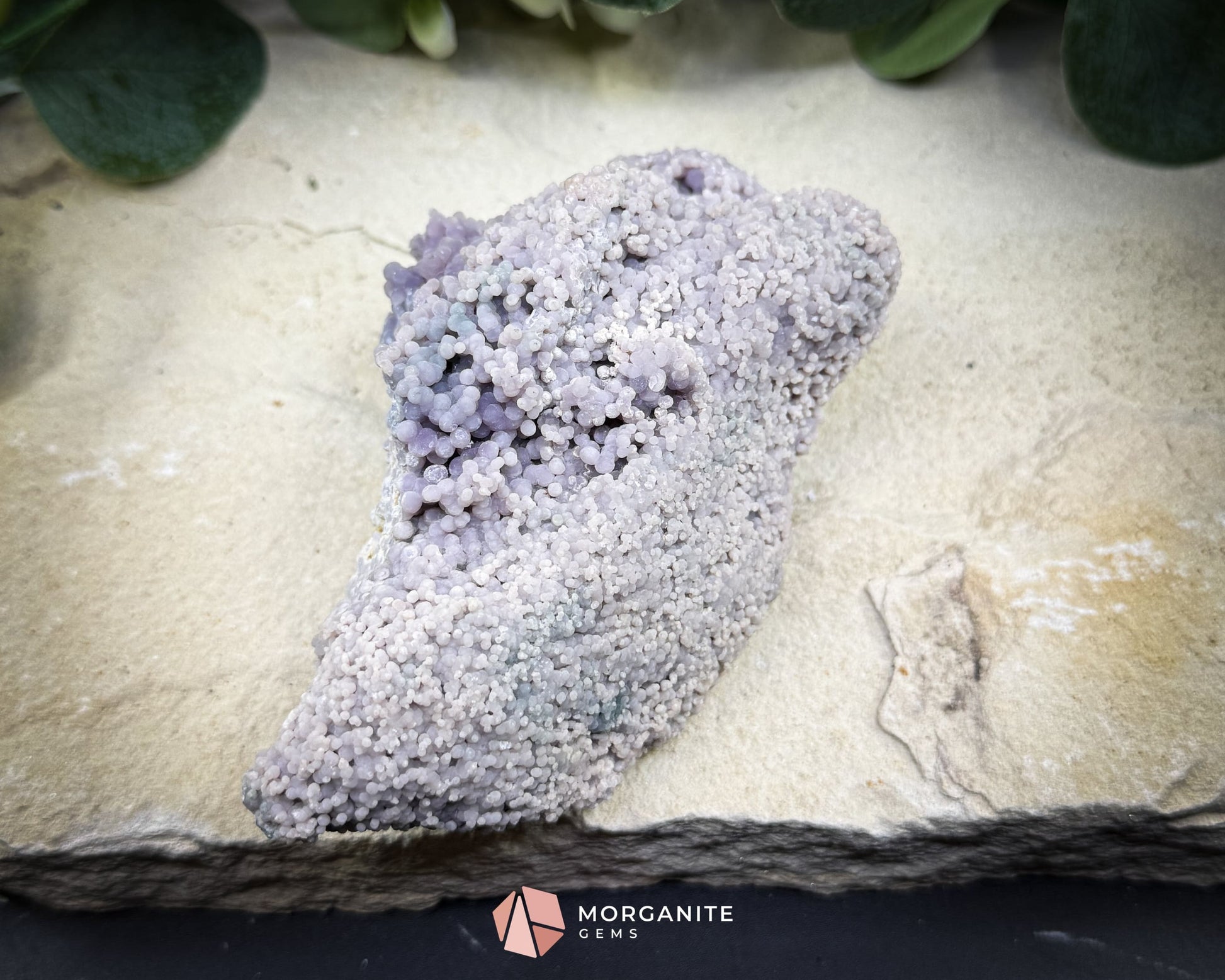 Grape Agate Cluster Specimen 490g – Large Purple Botryoidal Chalcedony for Healing Meditation & Display - Metaphysical