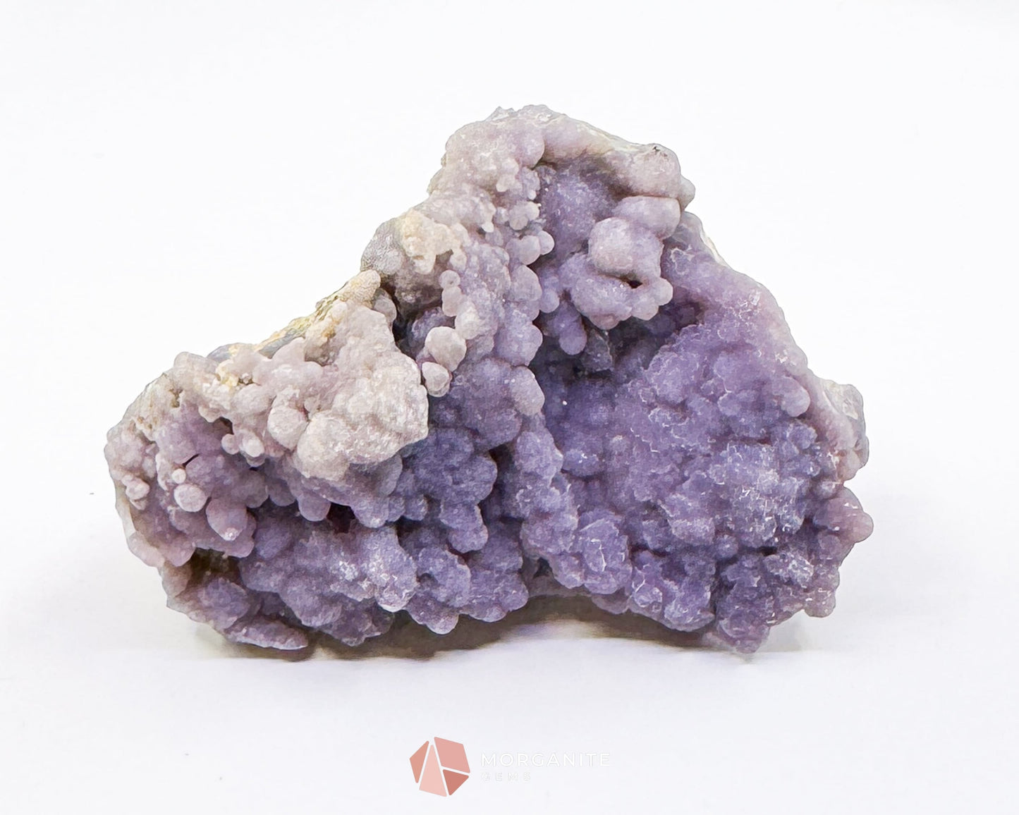Grape Agate Cluster Specimen 74g – Small Purple Botryoidal Chalcedony for Meditation & Display - Metaphysical Crystals