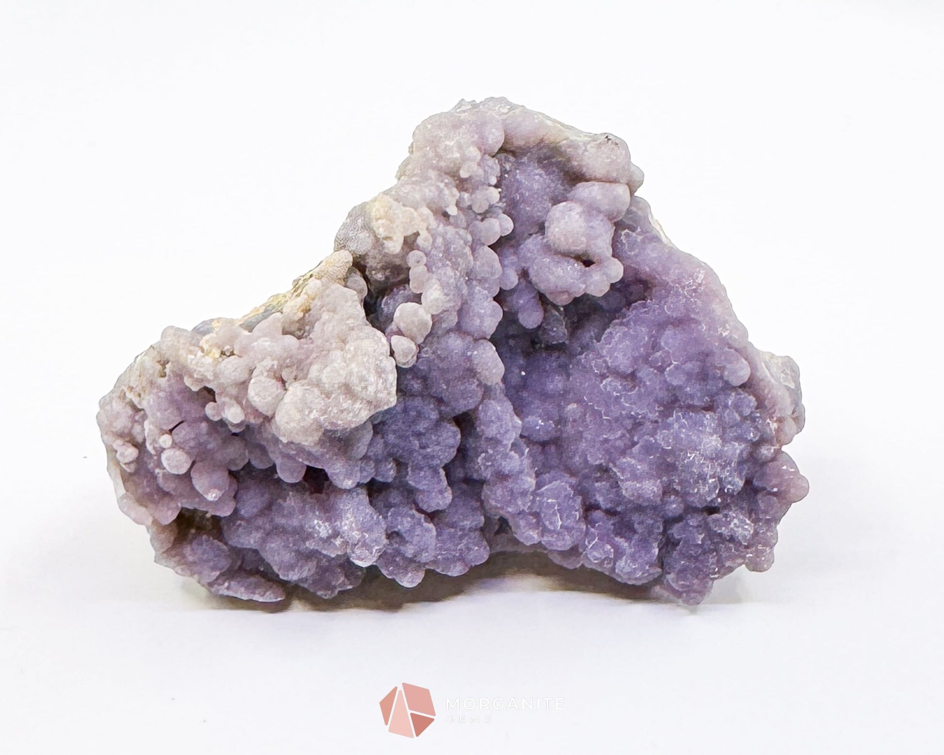 Grape Agate Cluster Specimen 74g – Small Purple Botryoidal Chalcedony for Meditation & Display - Metaphysical Crystals