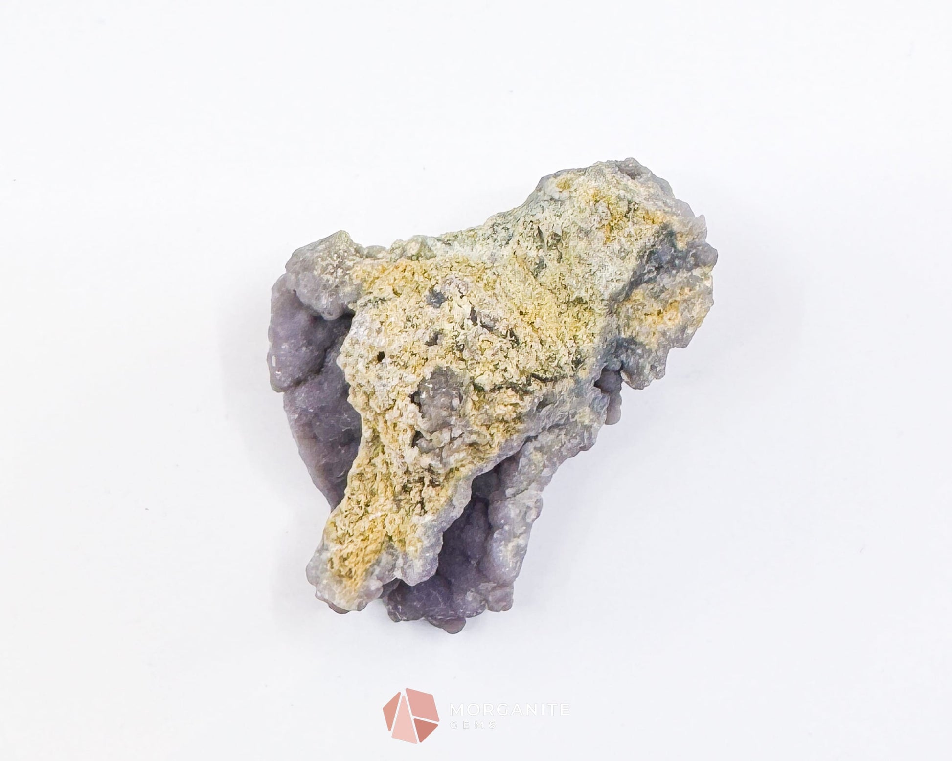 Grape Agate Cluster Specimen 74g – Small Purple Botryoidal Chalcedony for Meditation & Display - Metaphysical Crystals