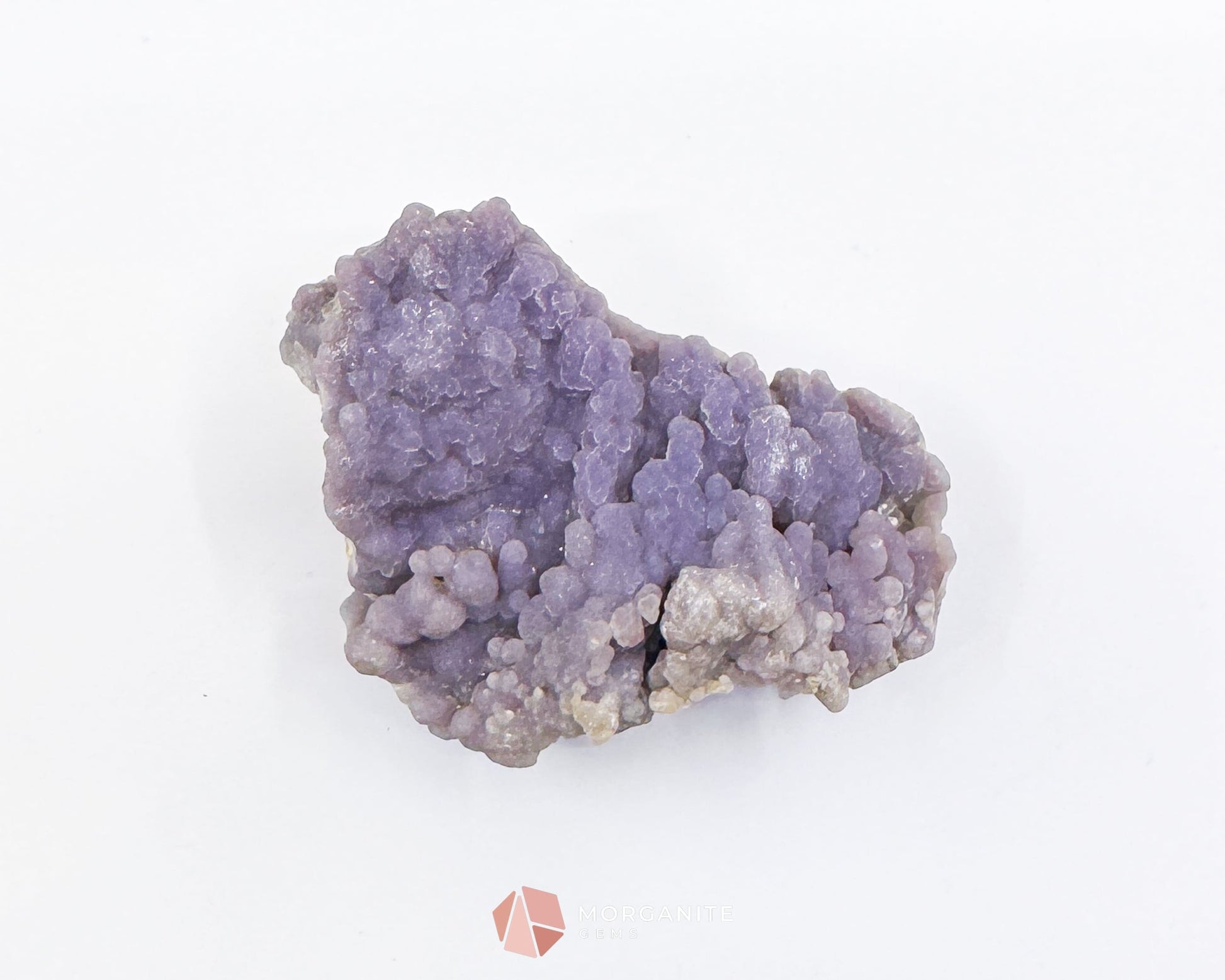 Grape Agate Cluster Specimen 74g – Small Purple Botryoidal Chalcedony for Meditation & Display - Metaphysical Crystals