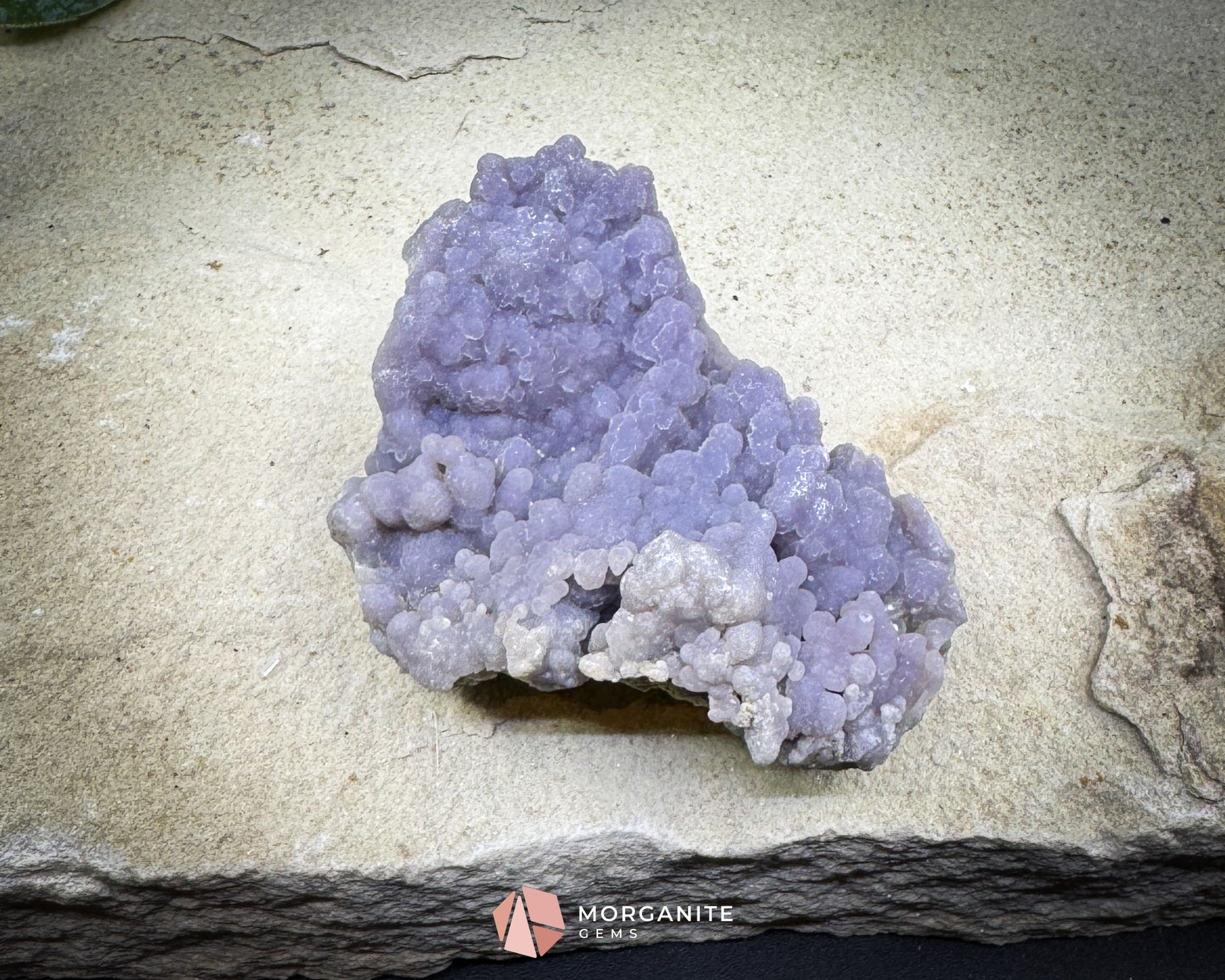 Grape Agate Cluster Specimen 74g – Small Purple Botryoidal Chalcedony for Meditation & Display - Metaphysical Crystals