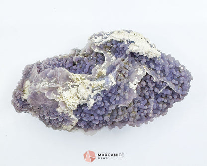 Grape Agate Crystal Cluster No. 2 – Rare Purple Chalcedony Botryoidal Formation for Healing & Spiritual Energy