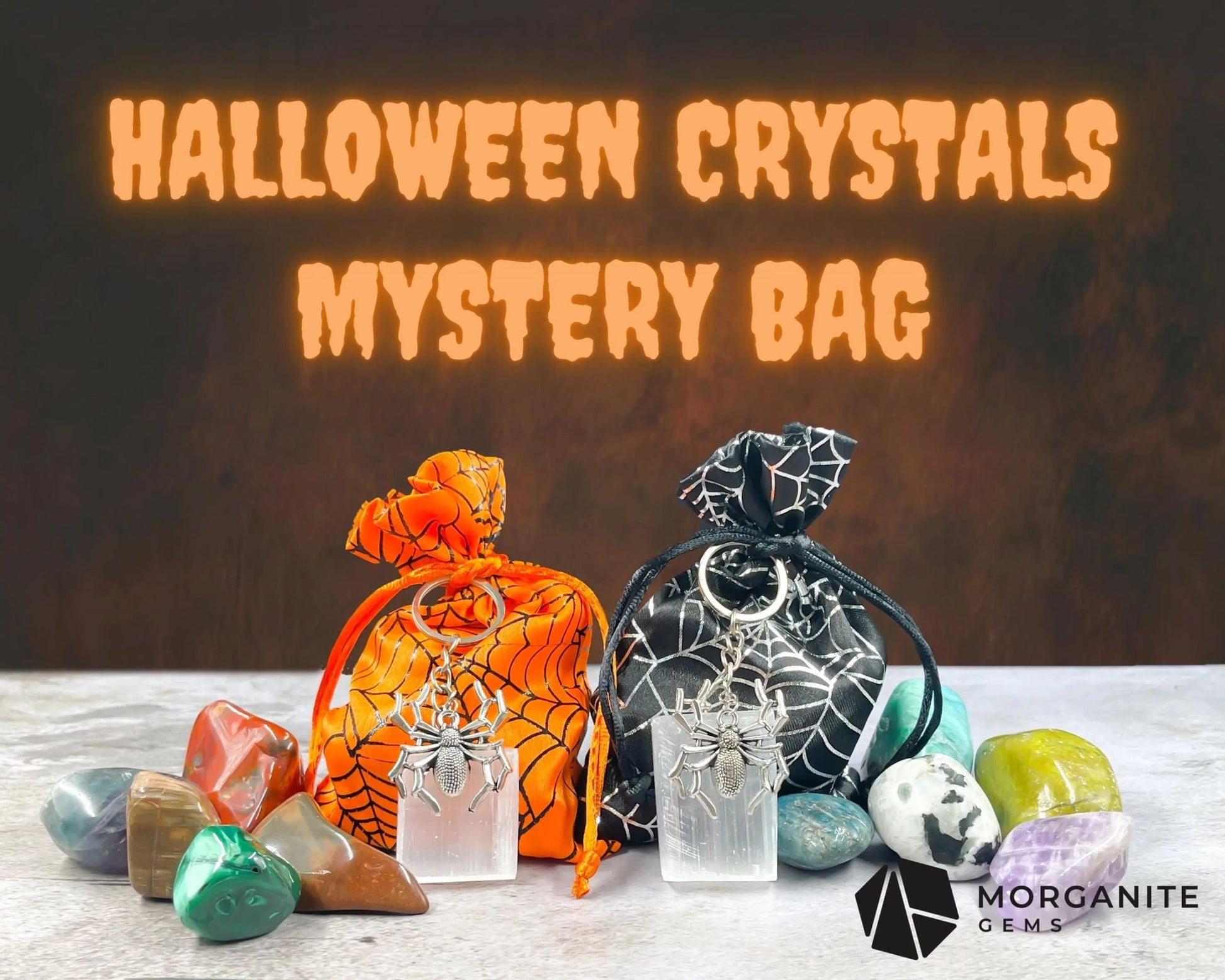 Halloween Mystery Crystal Bag-Morganite Gems