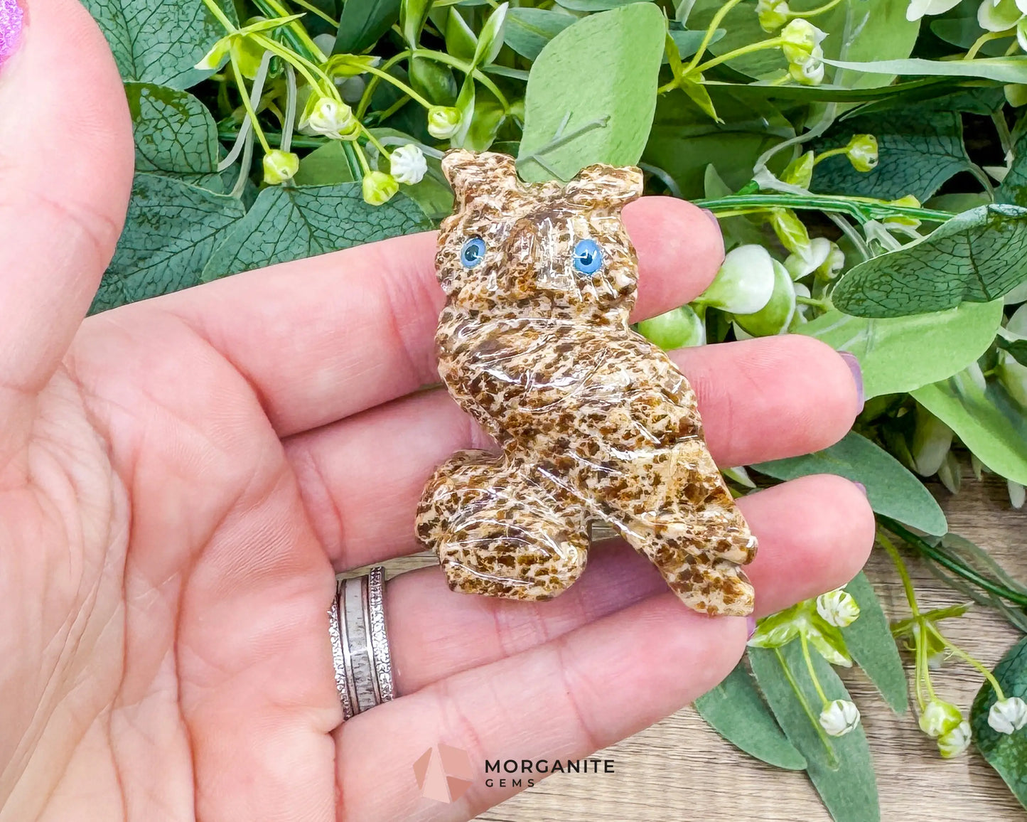 Hand-Carved Soapstone Owls (2”) – Unique & Symbolic Spirit Animal Figurines - Metaphysical Crystals