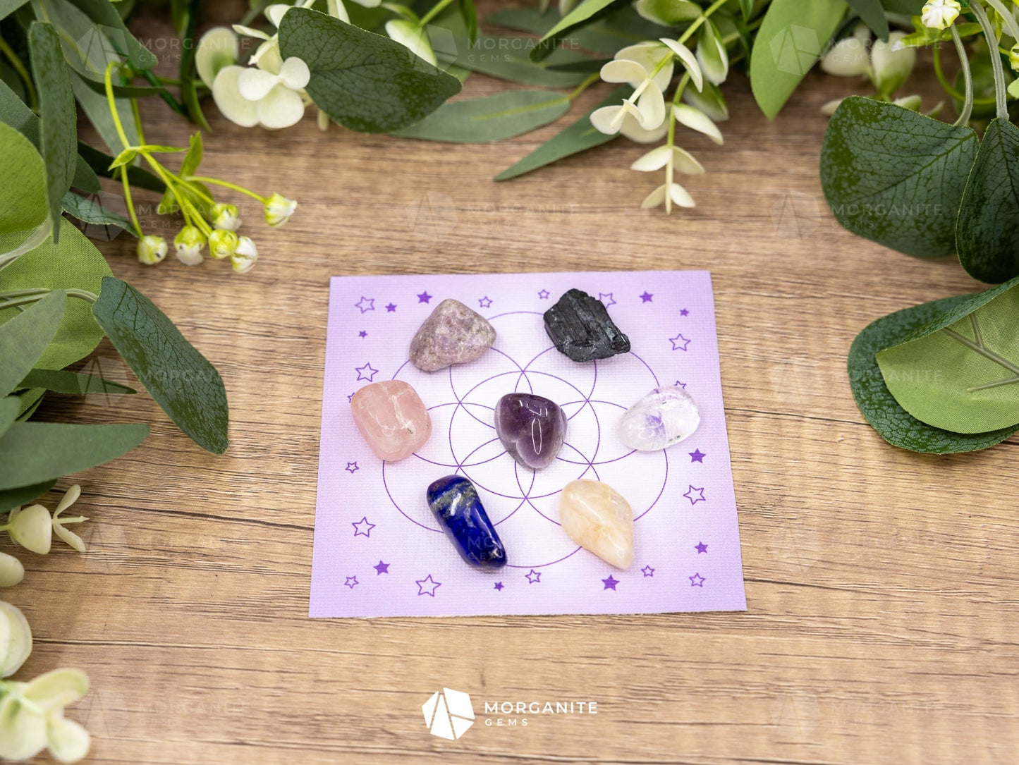 Healing Support Crystal Set – Restore Balance and Inner Strength