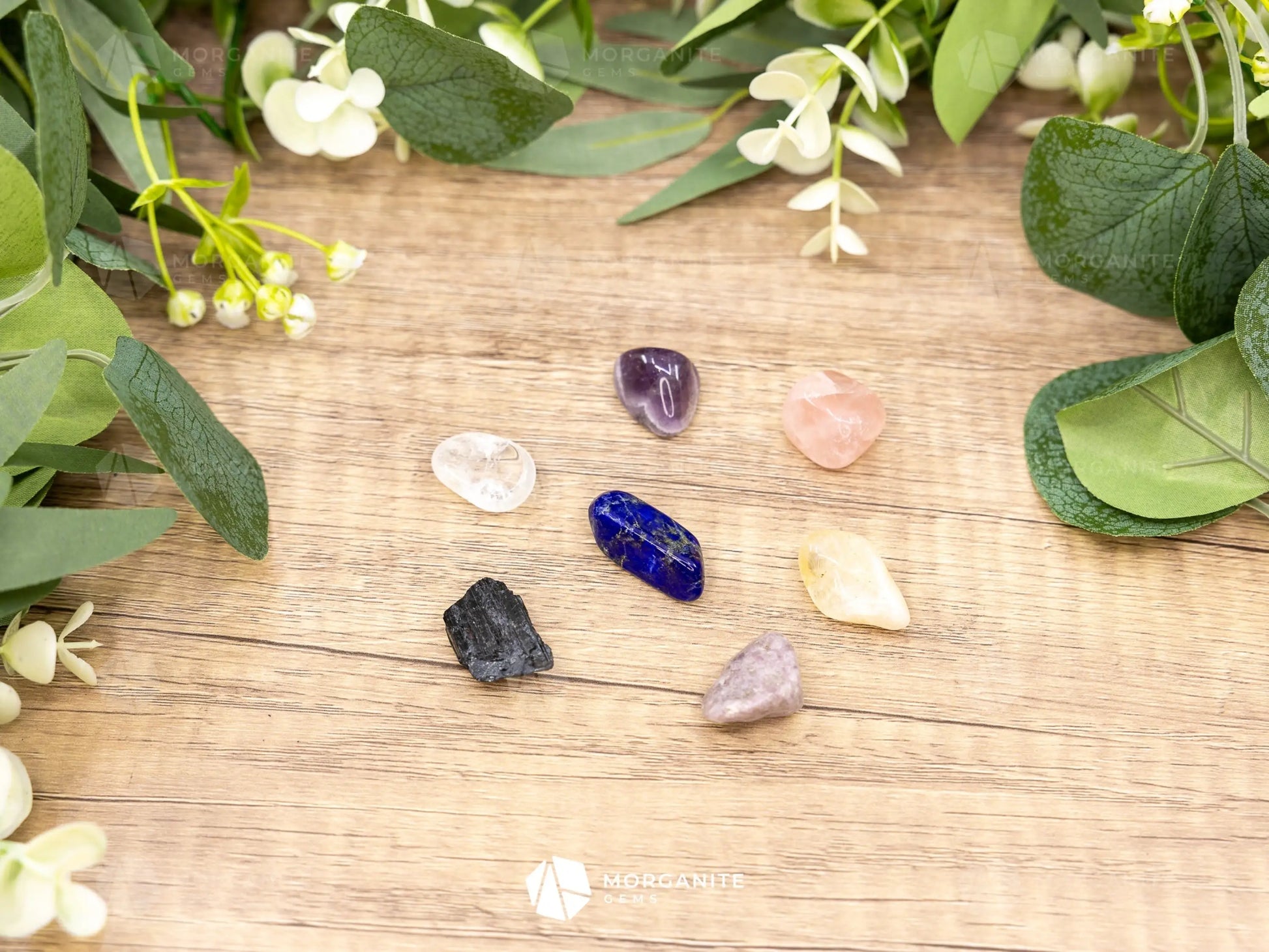Healing Support Crystal Set – Restore Balance and Inner Strength