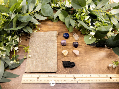 Healing Support Crystal Set – Restore Balance and Inner Strength