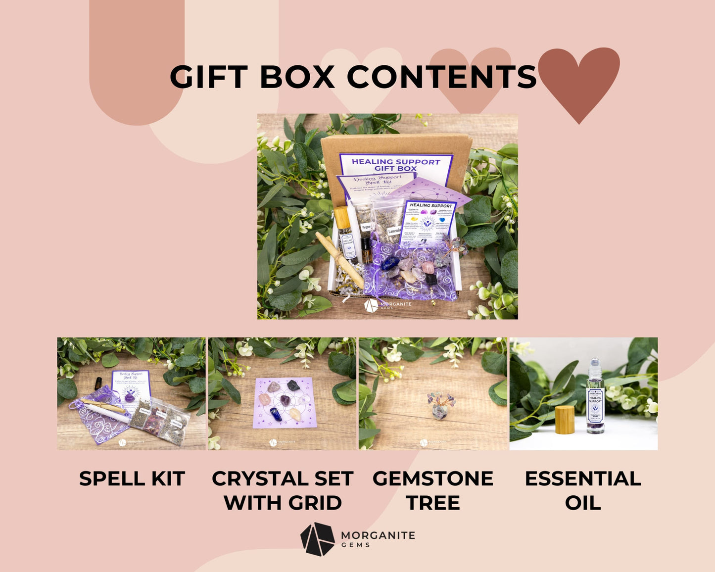 Altars, Shrines & Tools - Healing Support Intention Gift Box