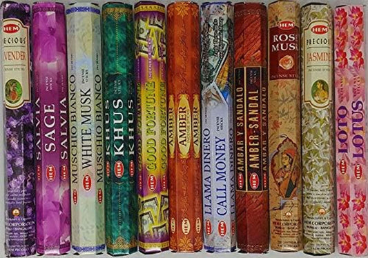 Hem Incense Sticks – Authentic Scents for Rituals Cleansing and Calm (Copy)