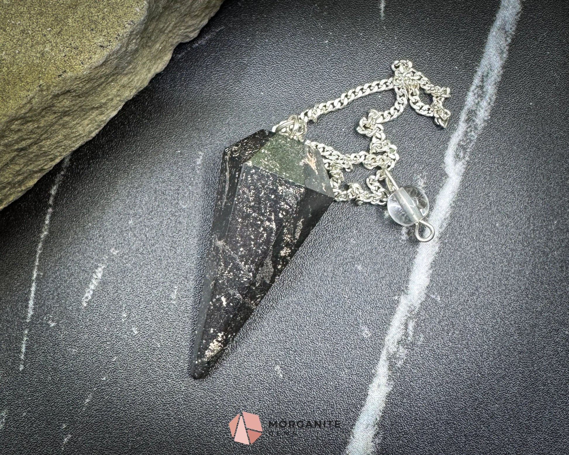 Hematite Pendulum for Grounding & Energy Protection - Metaphysical Crystals