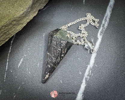 Hematite Pendulum for Grounding & Energy Protection - Metaphysical Crystals