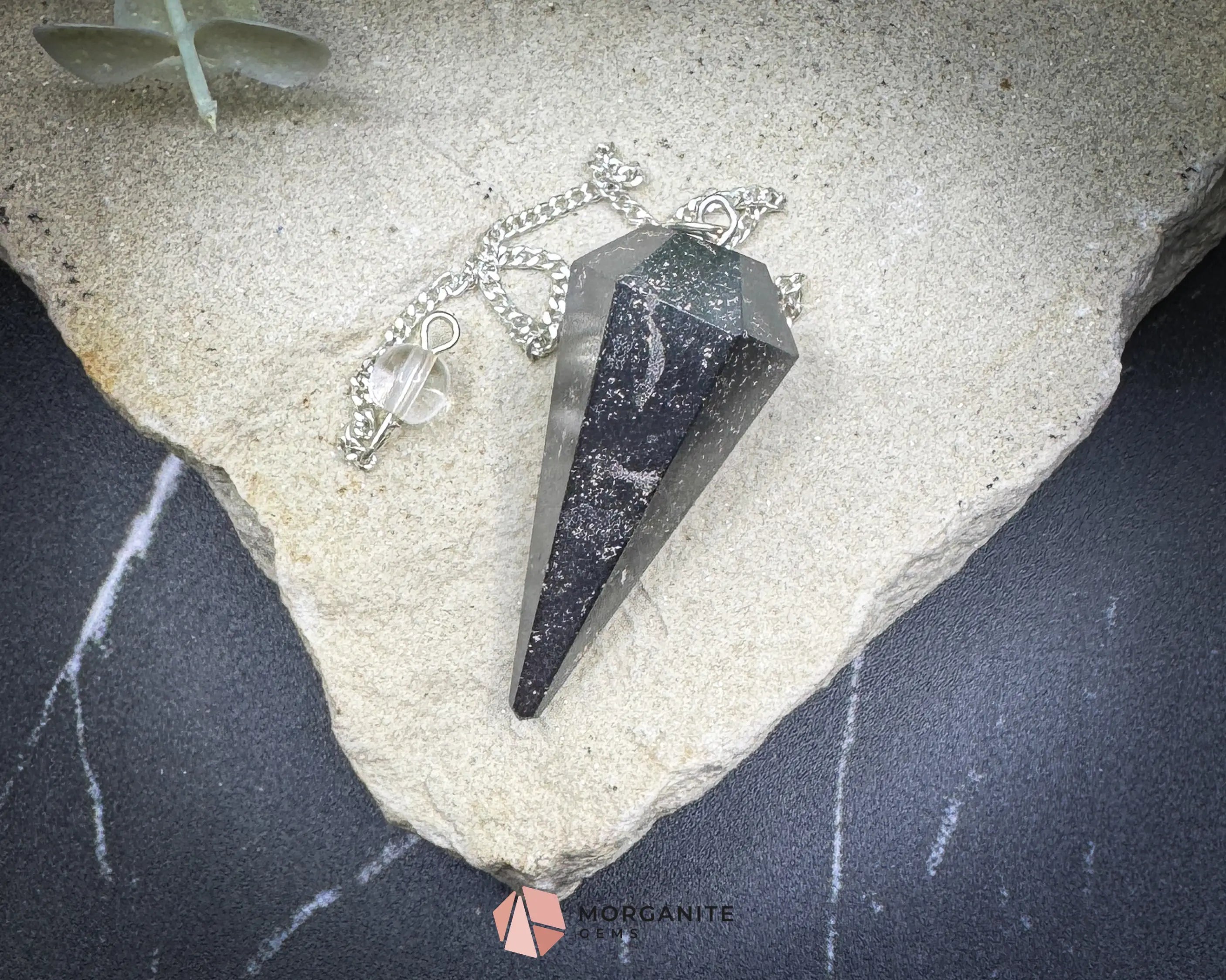Hematite Pendulum | Grounding & Protection Energy Tool – Morganite Gems