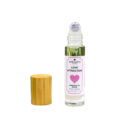 Intention Roll-On Essential Oil Blend-Morganite Gems