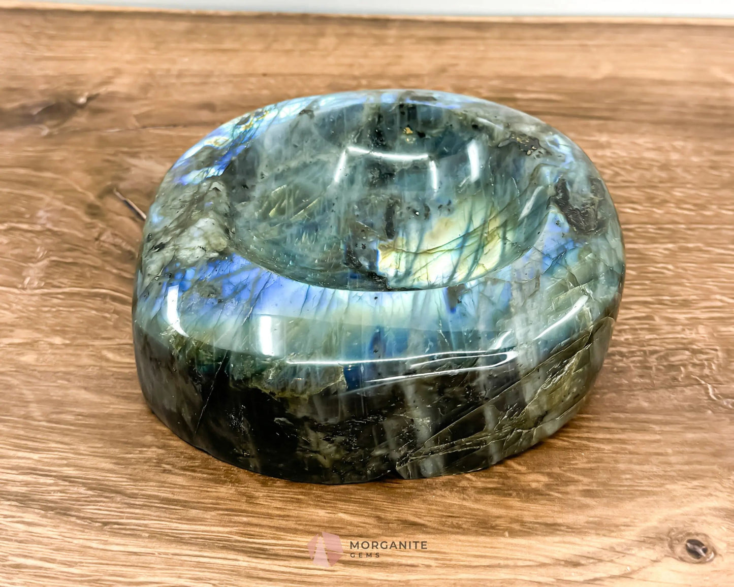 Labradorite Bowl All Polished-Morganite Gems