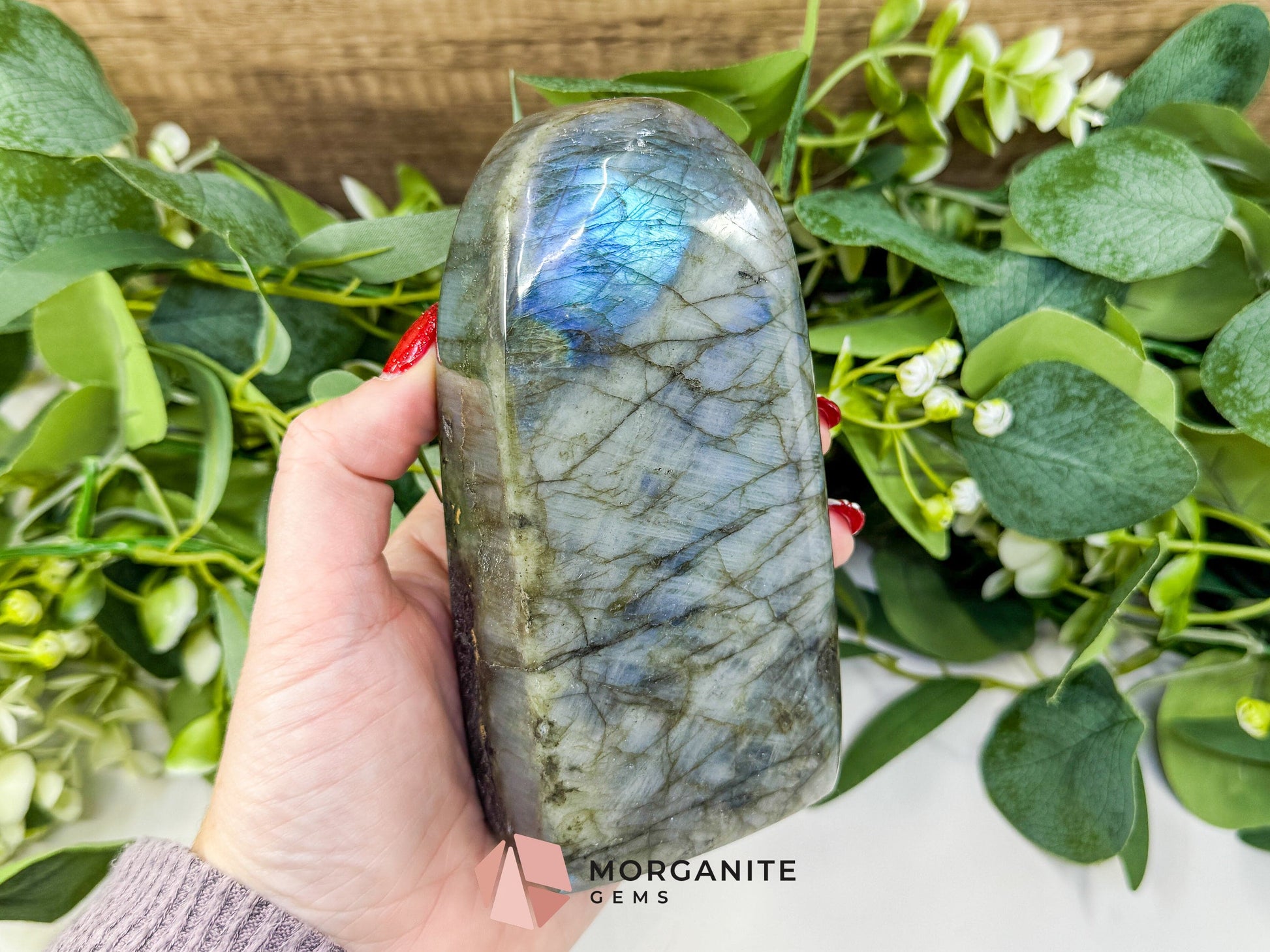 Labradorite Free Form No.10 | High‑Flash Crystal for Intuition & Transformation - Metaphysical Crystals