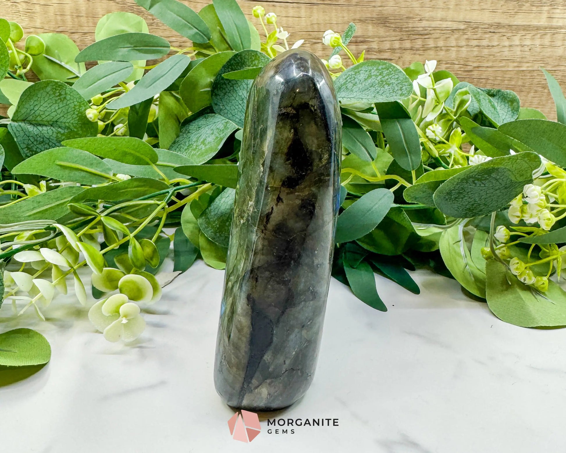 Labradorite Freeform No.9 – 1.37kg Polished Standing Crystal for Intuition Transformation & Energy Shielding