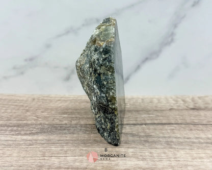 Labradorite One Polish Side Free Form-Morganite Gems