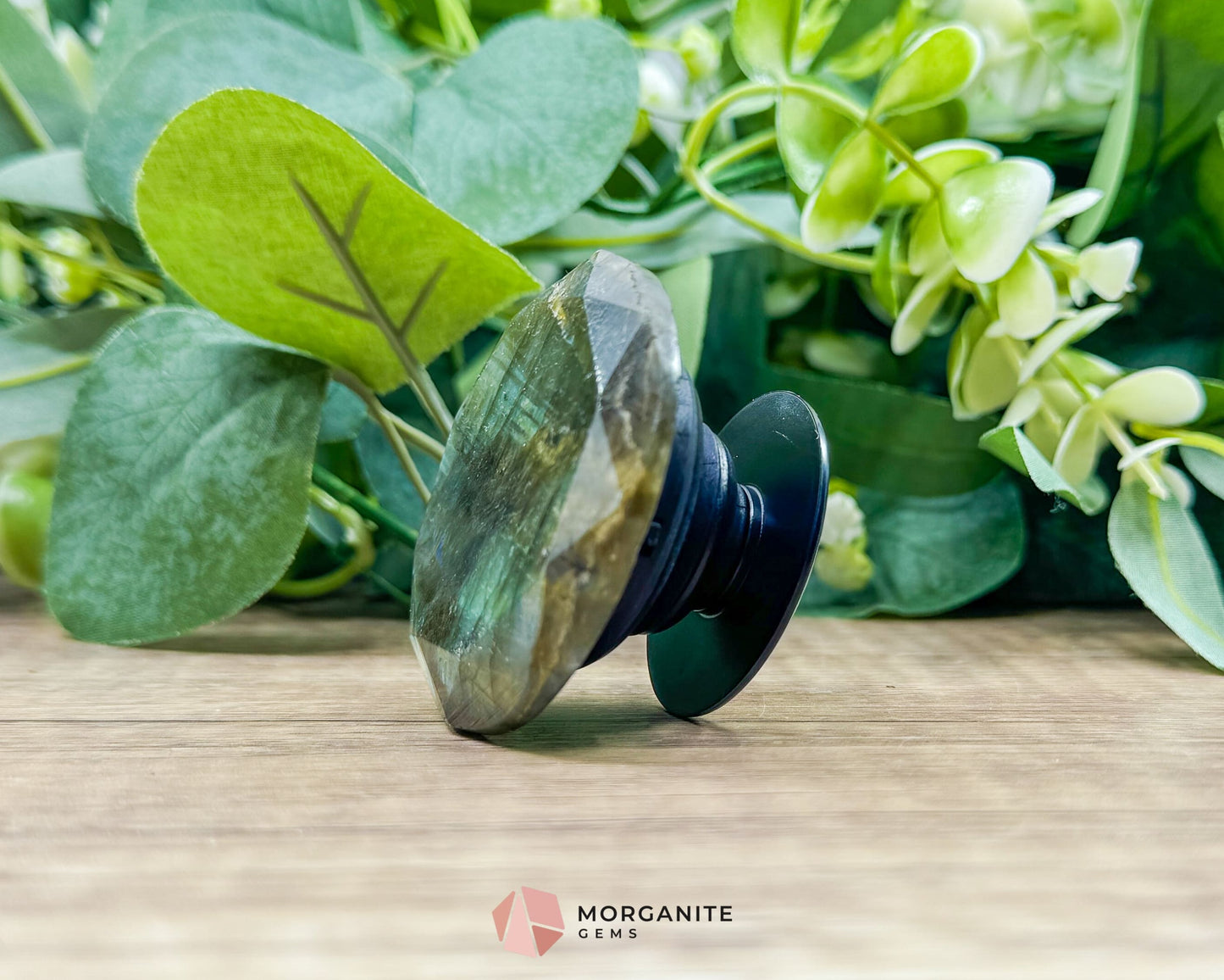 Labradorite Phone Grip – Mystical Protection & Intuition Boosting Crystal - Metaphysical Crystals