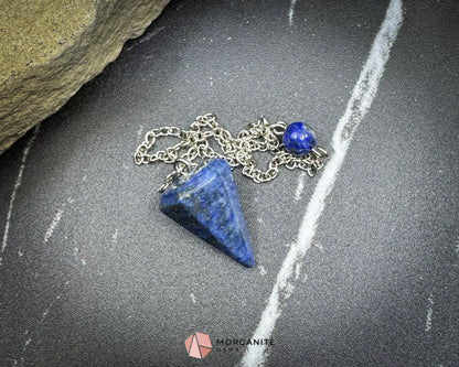 Lapis Lazuli Pendulum for Wisdom & Intuition - Metaphysical Crystals