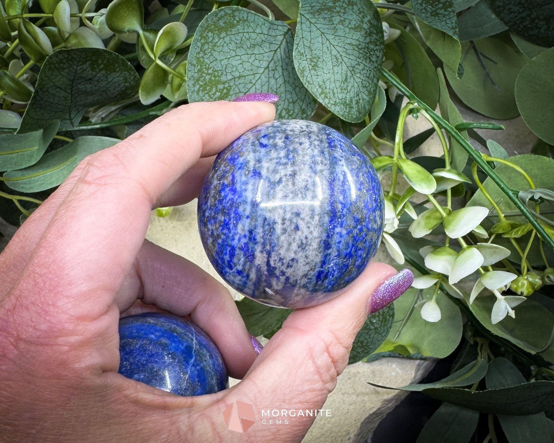 Lapis Lazuli Sphere AAA Quality (43–50mm) | Intuition Wisdom & Inner Truth - Metaphysical Crystals