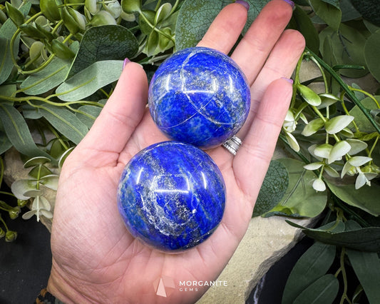 Lapis Lazuli Sphere AAA Quality (43–50mm) | Intuition Wisdom & Inner Truth - Metaphysical Crystals
