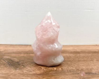 Large Rose Quartz Flame-Morganite Gems