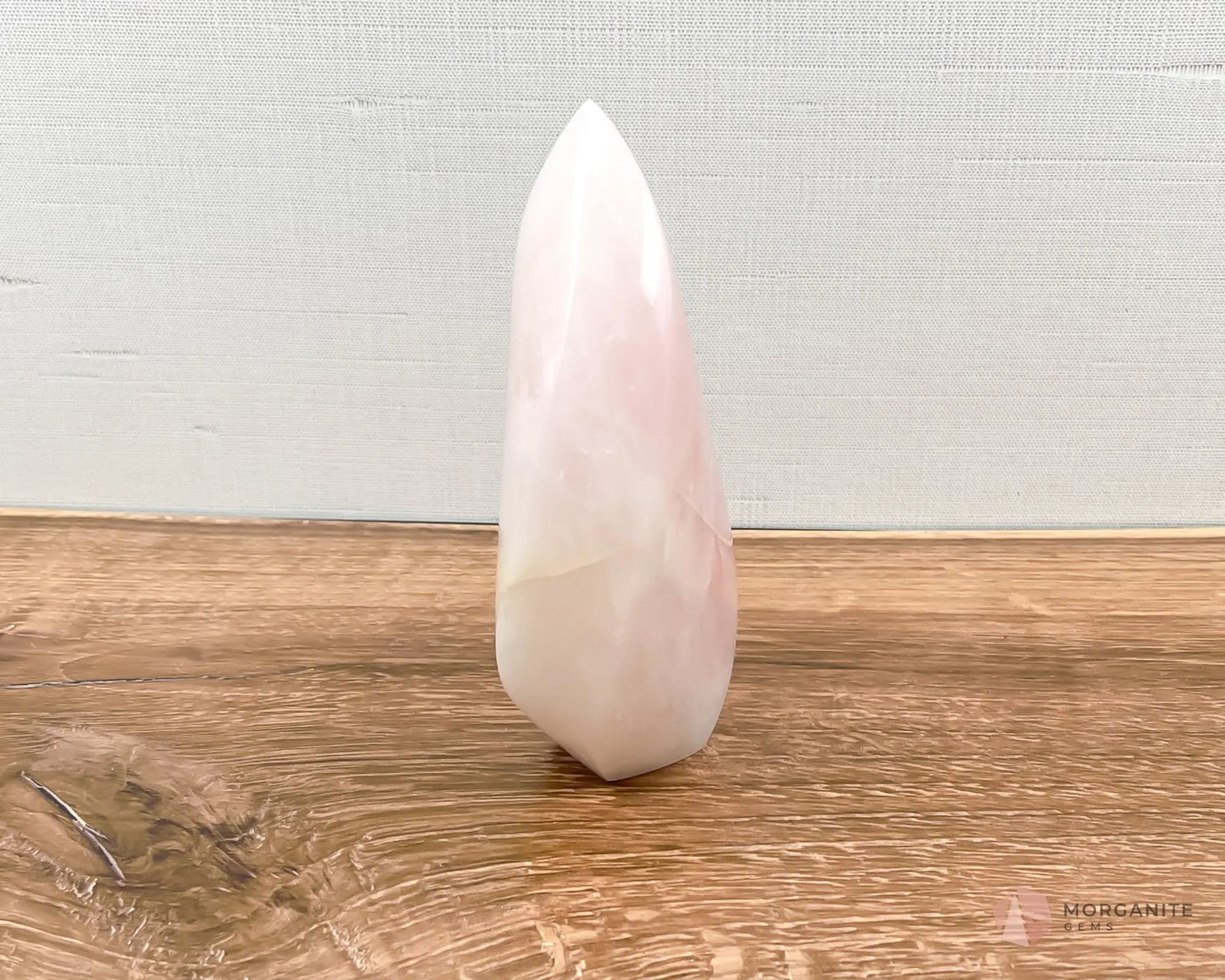 Large Rose Quartz Flame-Morganite Gems