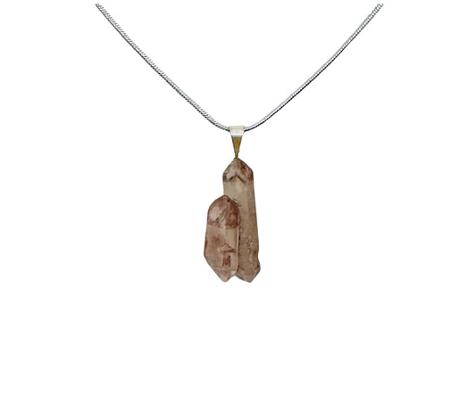 Lithium Quartz Pendant Point – For Calming & Healing Energy - Crystal Necklaces